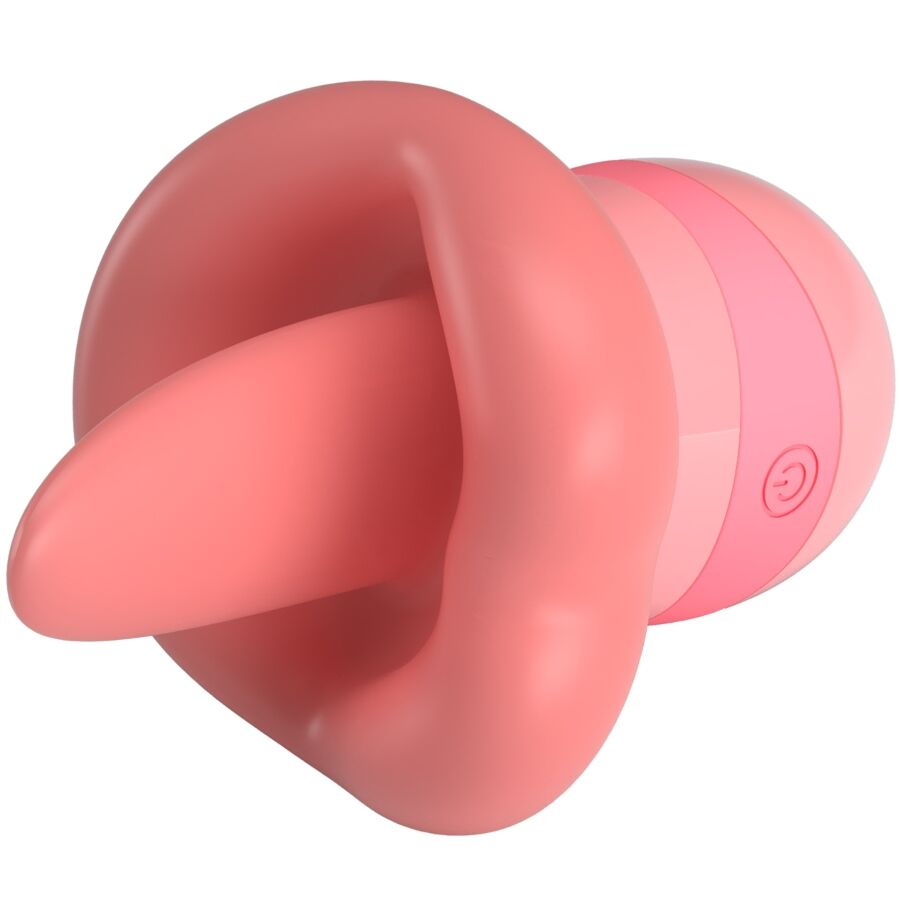 PRETTY LOVE - STIMULATEUR DE CLITORIS KYLEE TONGUE 10 VIBRATIONS ROSE NUDE PRETTY LOVE
