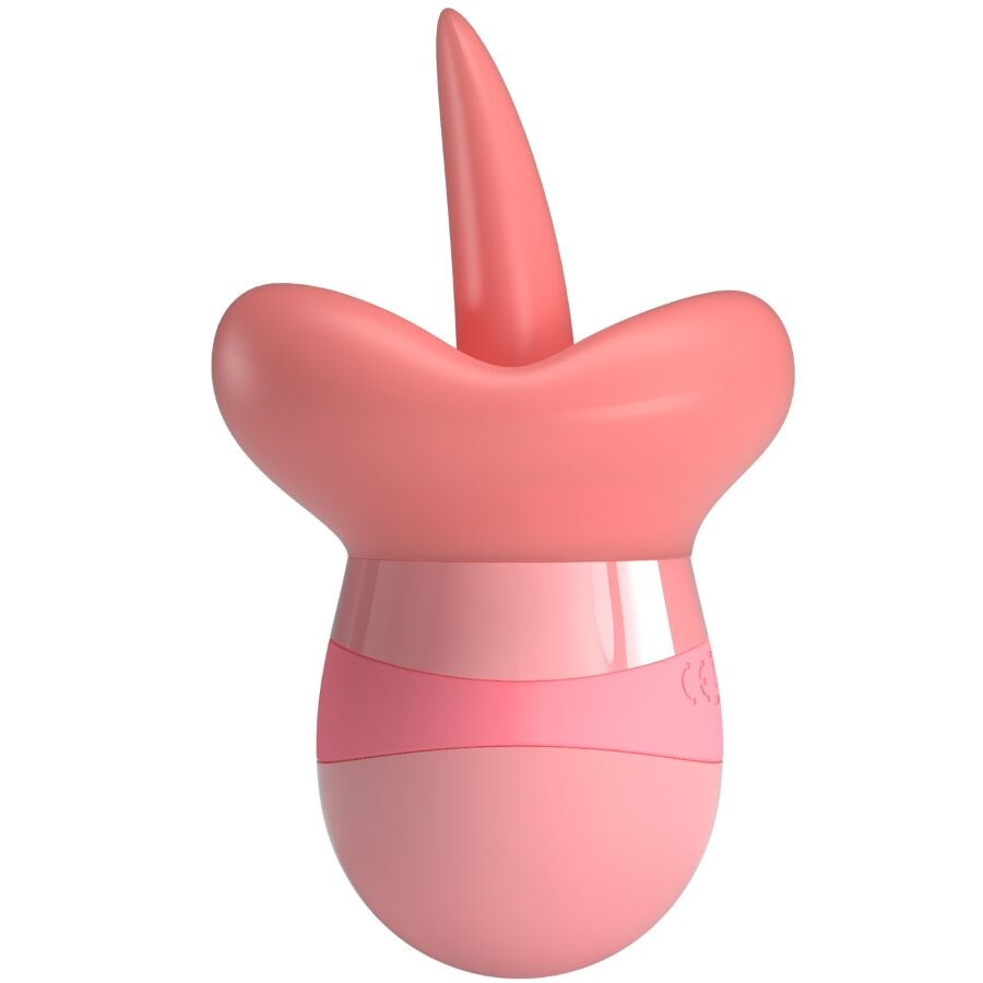PRETTY LOVE - STIMULATEUR DE CLITORIS KYLEE TONGUE 10 VIBRATIONS ROSE NUDE PRETTY LOVE