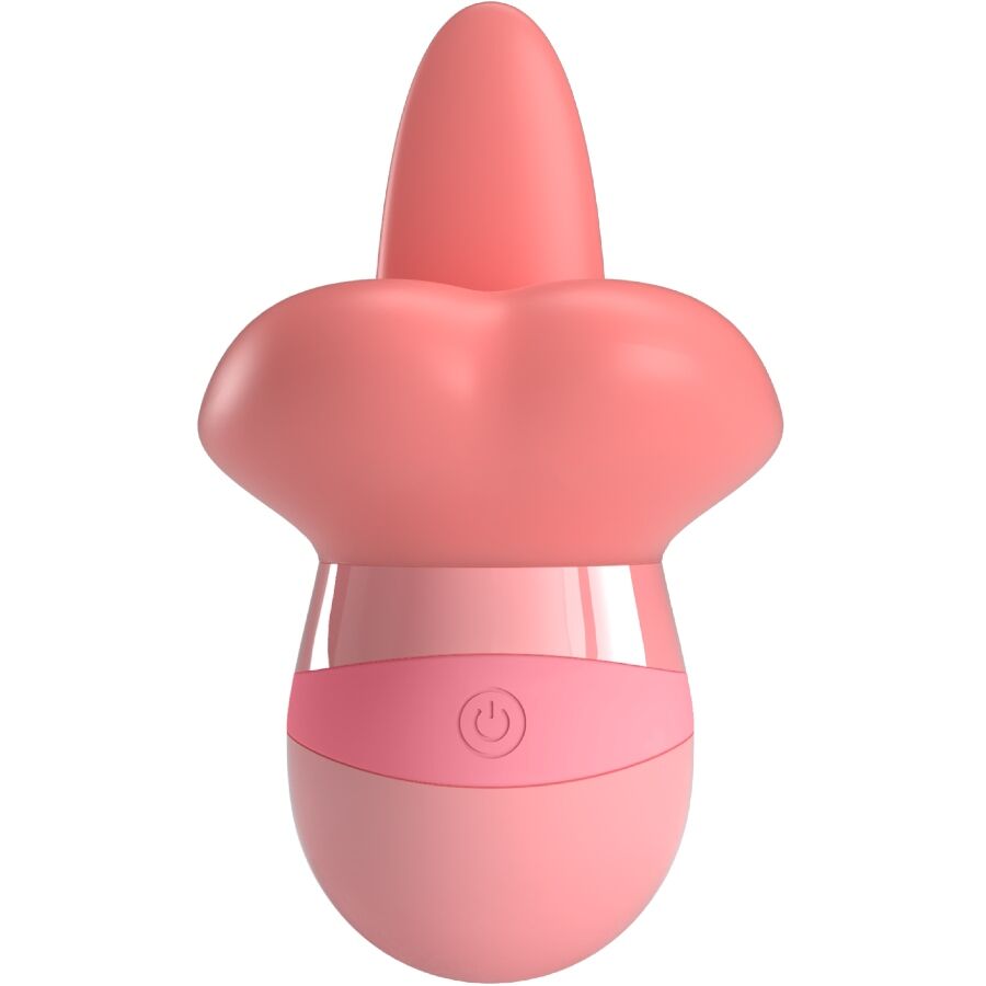 PRETTY LOVE - STIMULATEUR DE CLITORIS KYLEE TONGUE 10 VIBRATIONS ROSE NUDE PRETTY LOVE