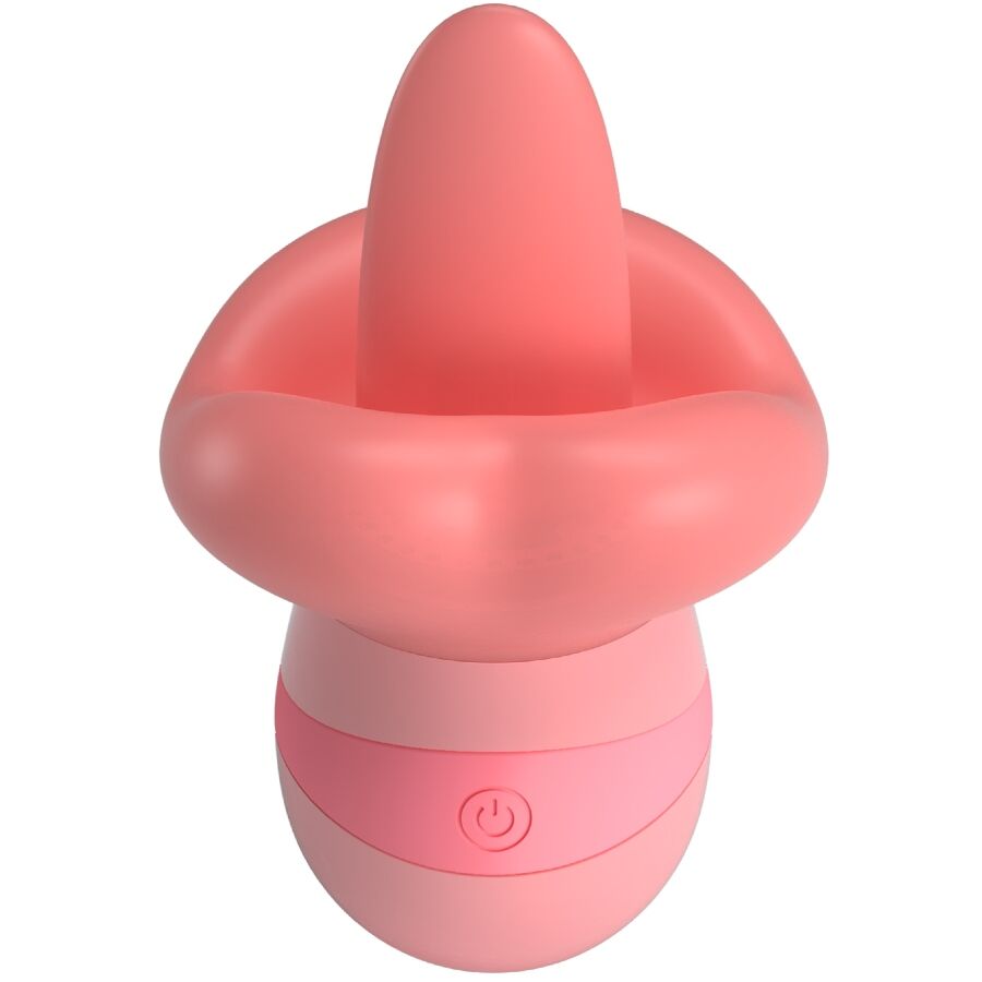 PRETTY LOVE - STIMULATEUR DE CLITORIS KYLEE TONGUE 10 VIBRATIONS ROSE NUDE PRETTY LOVE
