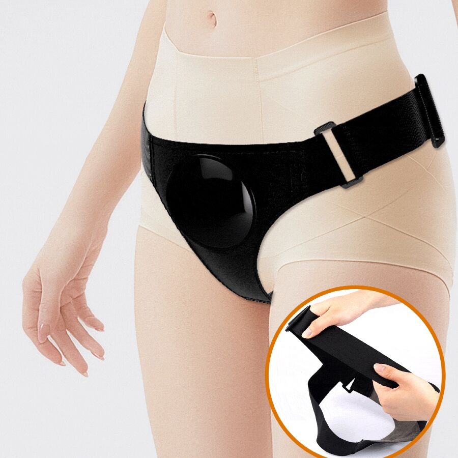 PRETTY LOVE - CULOTTE HARNAIS UNIVERSELLE KYTON AVEC GODE SQUIRTING 19 CM MULATO PRETTY LOVE