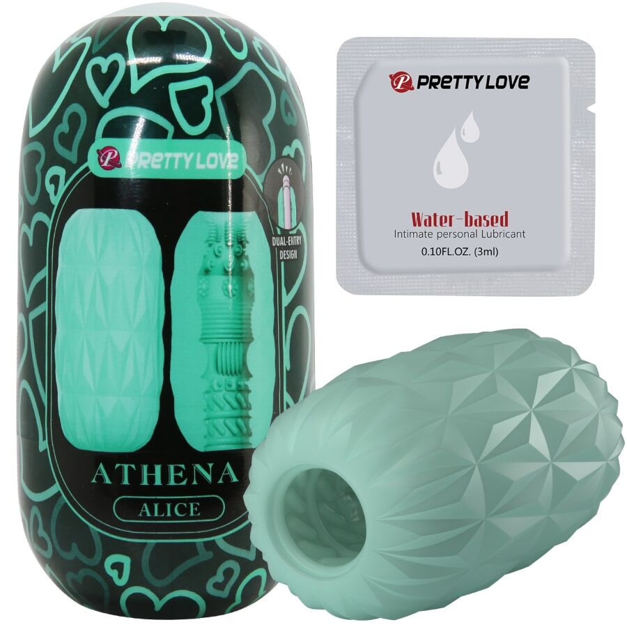 PPRETTY LOVE - MASTURBATEUR POUR HOMME ATHENA ALICE TURQUOISE PRETTY LOVE