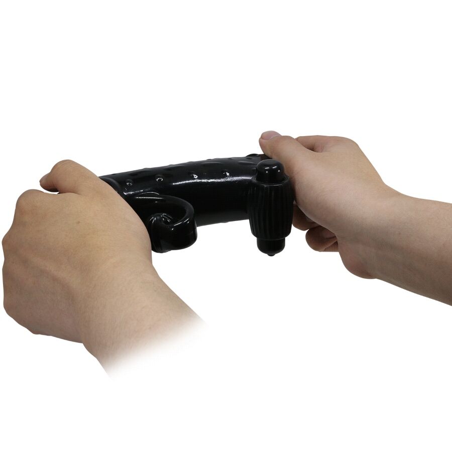 ROMANCE - MANCHON PÉNIS VIBRANT NOIR ROMANCE