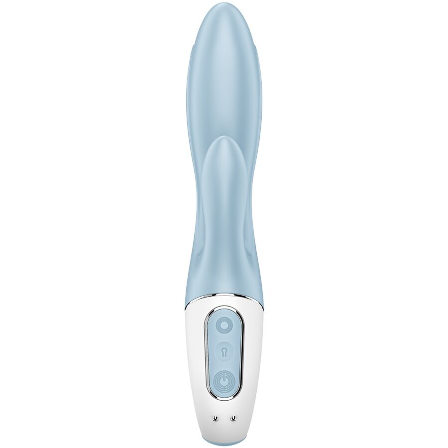 SATISFYER - AIR PUMP BUNNY 1 VIBRATEUR GONFLABLE LAPIN BLEU SATISFYER VIBRATOR