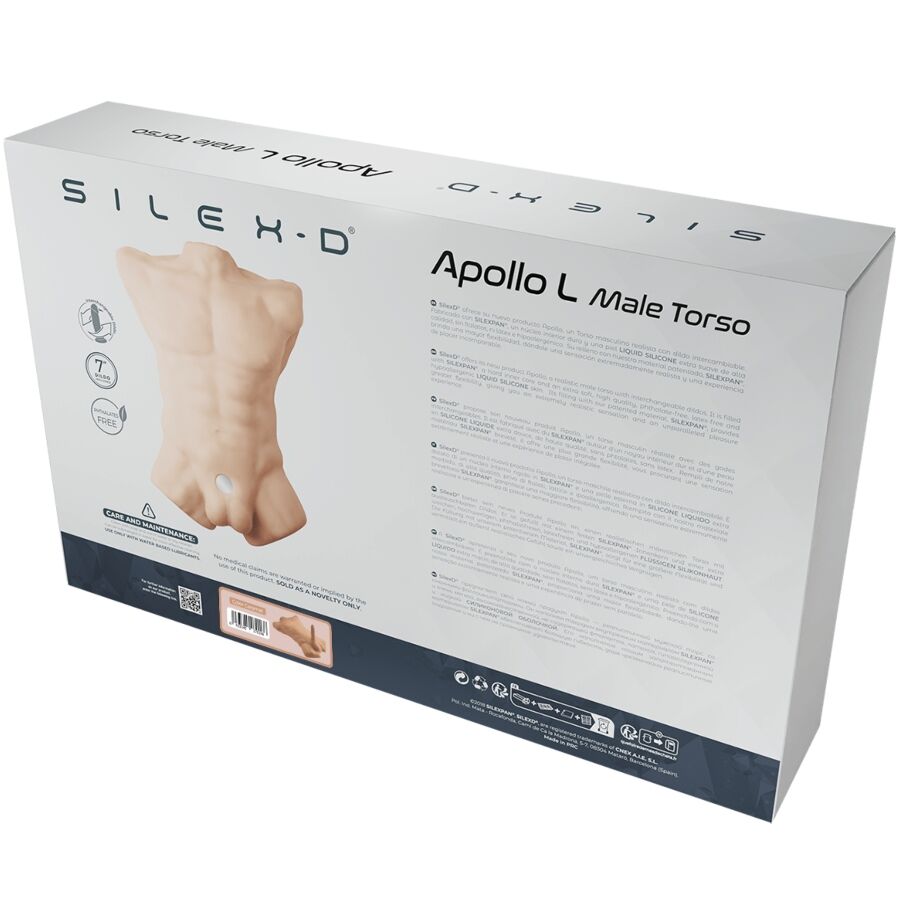 SILEXD - APOLLO L TORSE HOMME RÉALISTE CARAMEL SILEXD