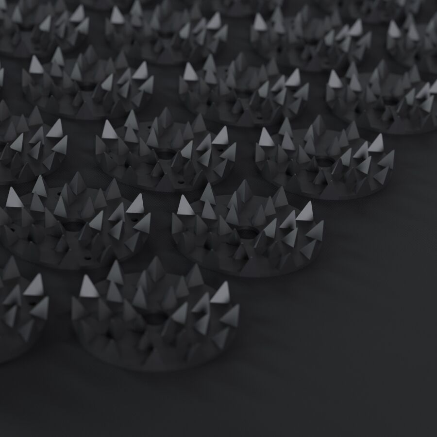 LELO - TAPIS D'ACUPRESSION POUR MASSAGE CORPOREL NOIR LELO