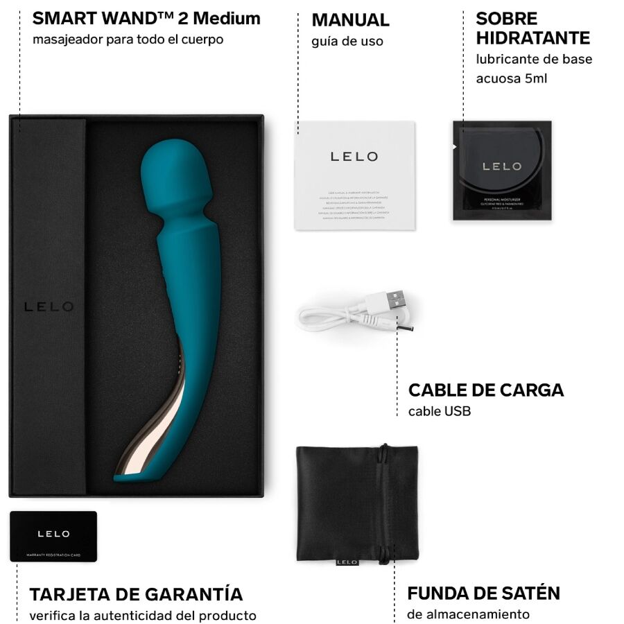 LELO - SMART MEDIUM WAND 2 AQUA MASSAGER LELO