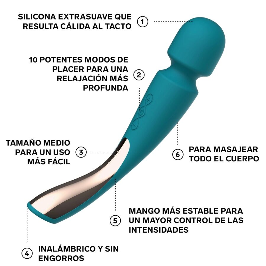 LELO - SMART MEDIUM WAND 2 AQUA MASSAGER LELO