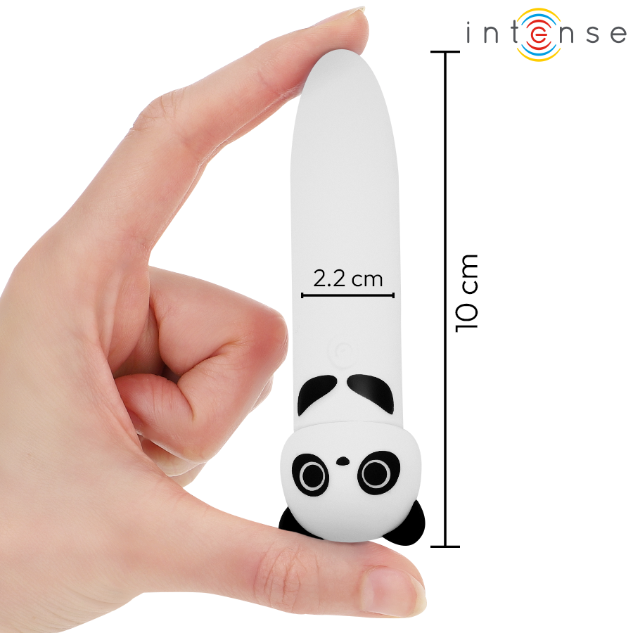 INTENSE - POH PANDA BULLET VIBRANT RECHARGEABLE USB 10 X 2,2 CM INTENSE FUN