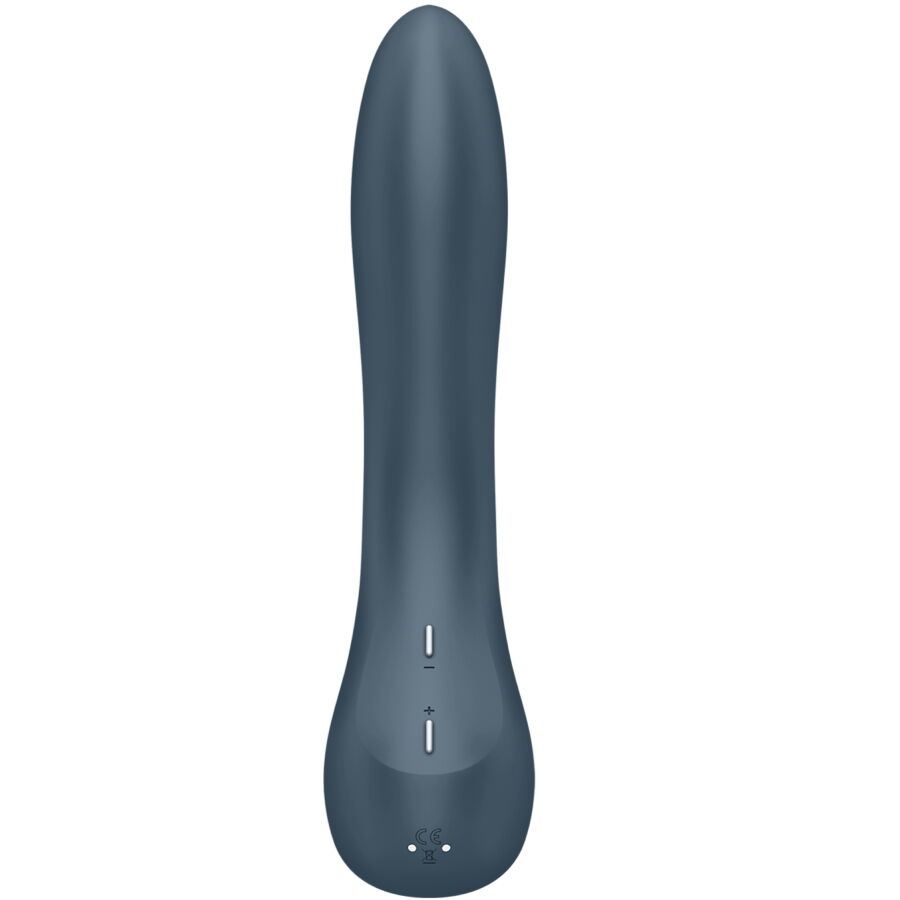 SATISFYER - VIBRATEUR PROGRAMME 12 VIBRATIONS G-SPOT WAVE 4 GRIS FONCÉ SATISFYER VIBRATOR