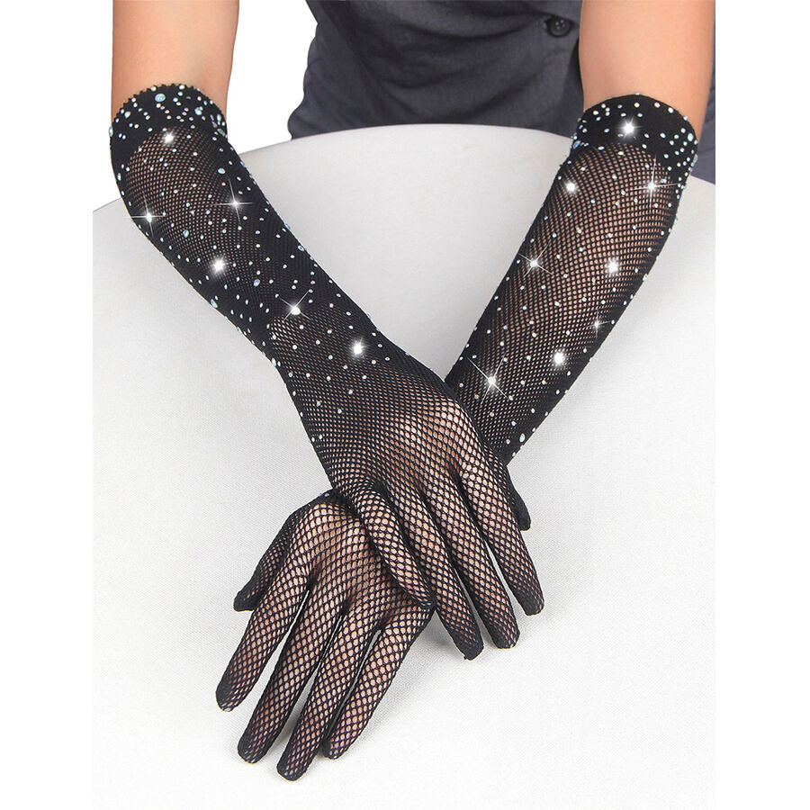 SUBBLIME - 957469GANTS SHINE TRANSPARENTS NOIRS S/M SUBBLIME ACCESORIES