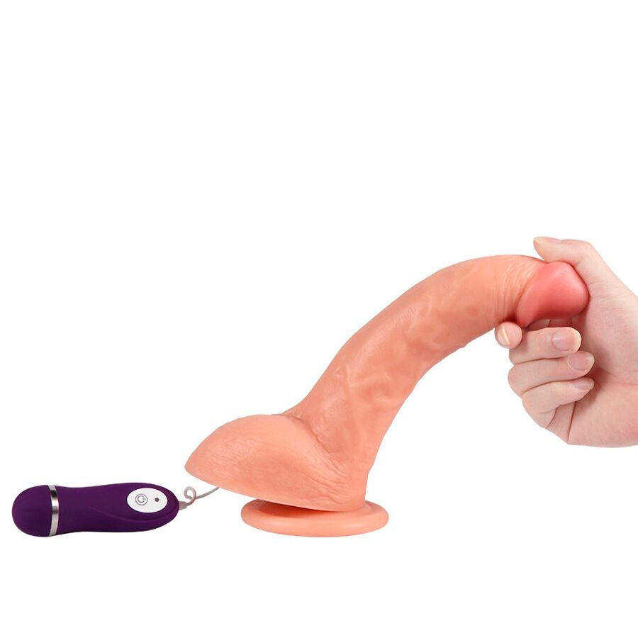 SHEQU - BEAST DILDO VIBRANT AVEC TÉLÉCOMMANDE 24,5 CM SHEQU