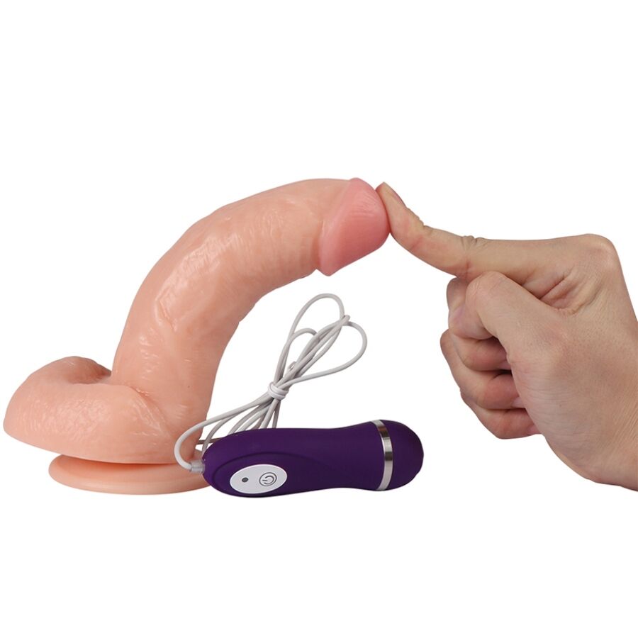 SHEQU - KASSADIN VIBRATEUR DILDO AVEC TÉLÉCOMMANDE 17,5 CM SHEQU