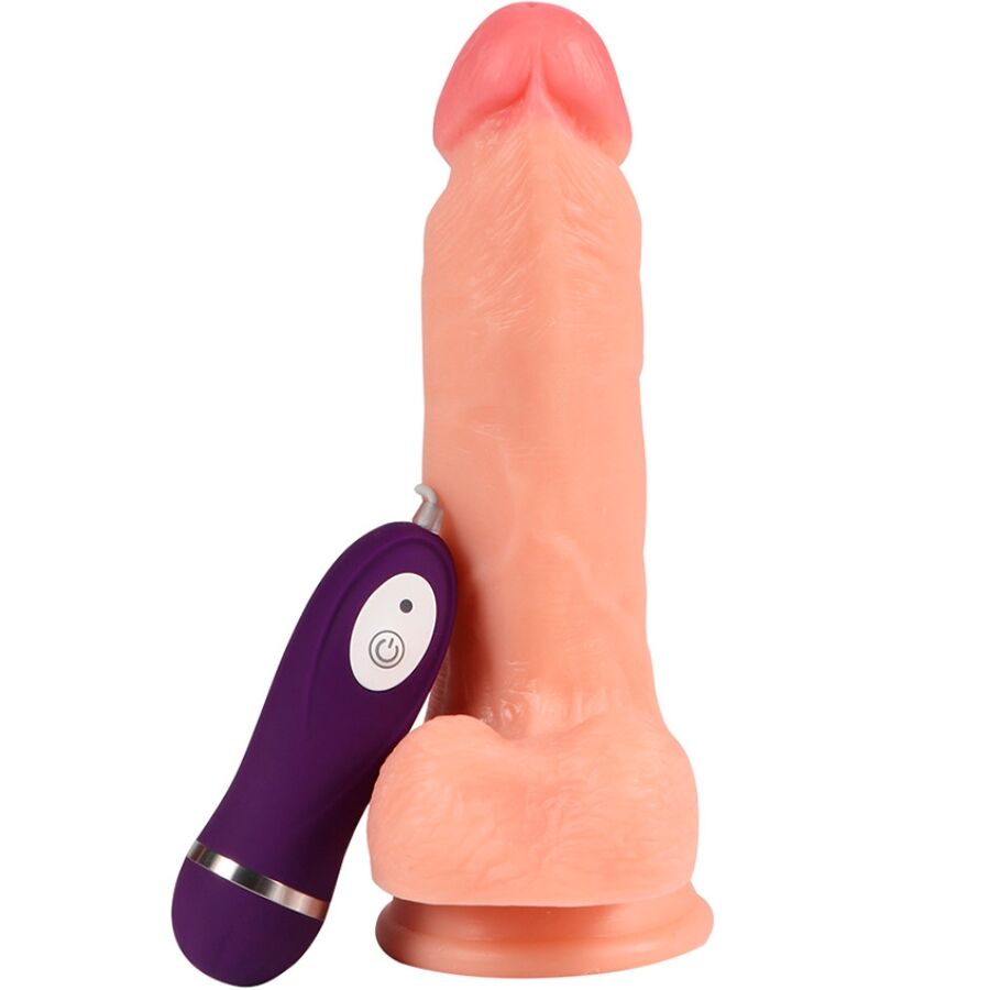 SHEQU - IRON DRAGON VIBRATEUR DILDO AVEC TÉLÉCOMMANDE 17,5 CM SHEQU
