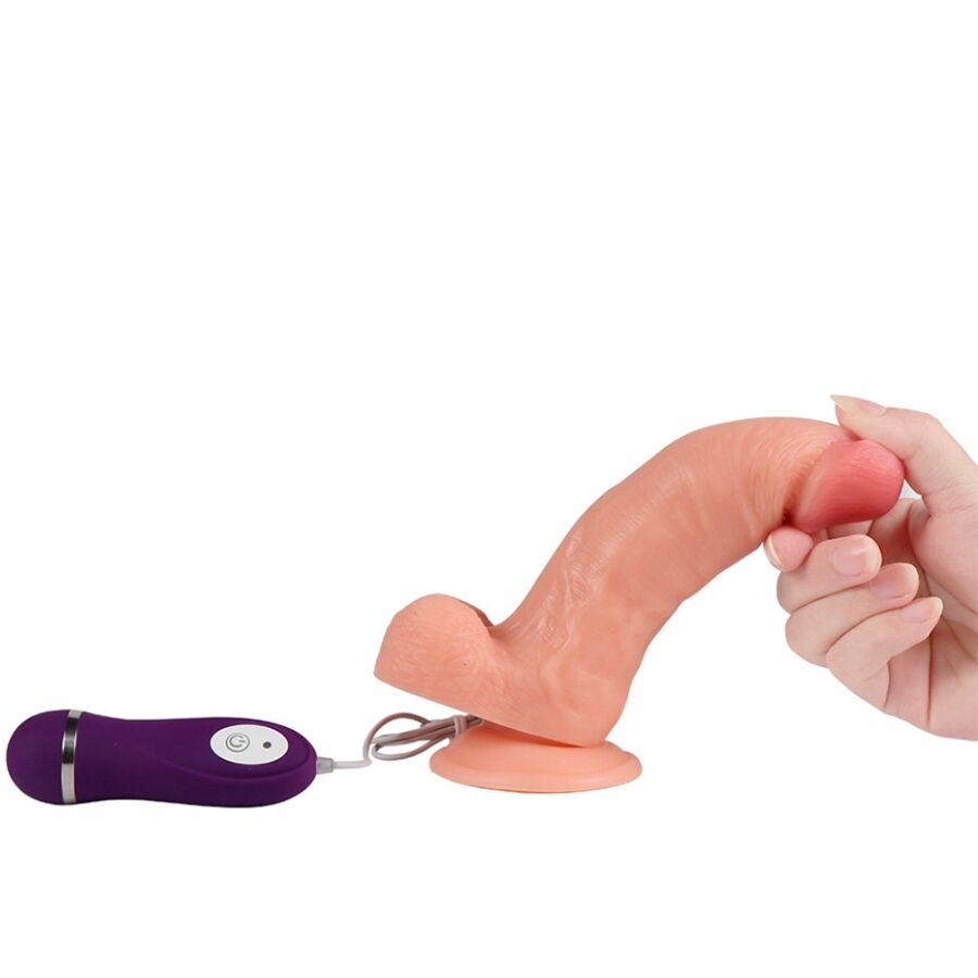 SHEQU - IRON DRAGON VIBRATEUR DILDO AVEC TÉLÉCOMMANDE 17,5 CM SHEQU
