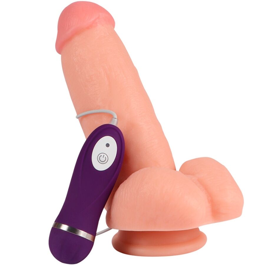 SHEQU - DILDO VIBRATEUR RED EAGLE AVEC TÉLÉCOMMANDE 17 CM SHEQU