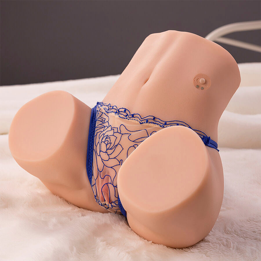 XISE - MAYA MASTURBATEUR RÉALISTE VAGIN ET ANUS SUÇANT AVEC VIBRATION ET ASPIRATION 4,5 KG XISE