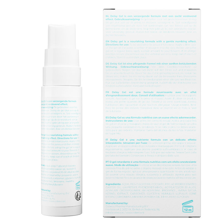 COBECO - VIAGEL POUR HOMME GEL RETARDATEUR 30 ML COBECO - INTIMATE