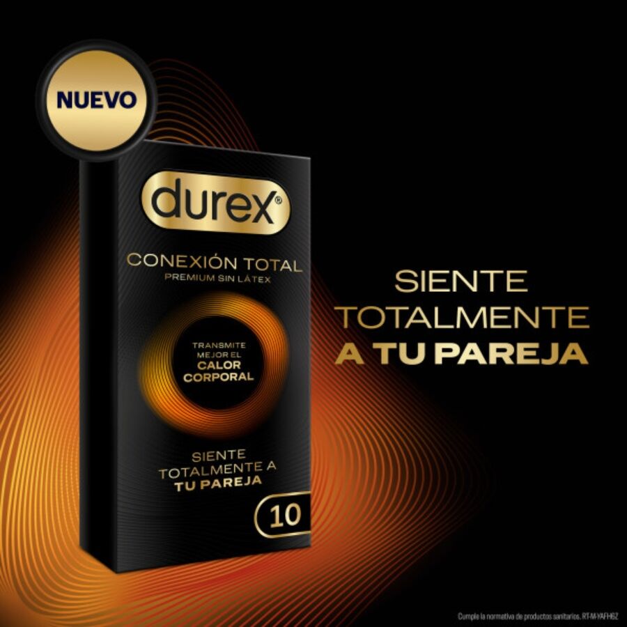 DUREX - CONNEXION TOTALE ULTRA FINE PLUS SANS LATEX 10 UNITÉS DUREX CONDOMS