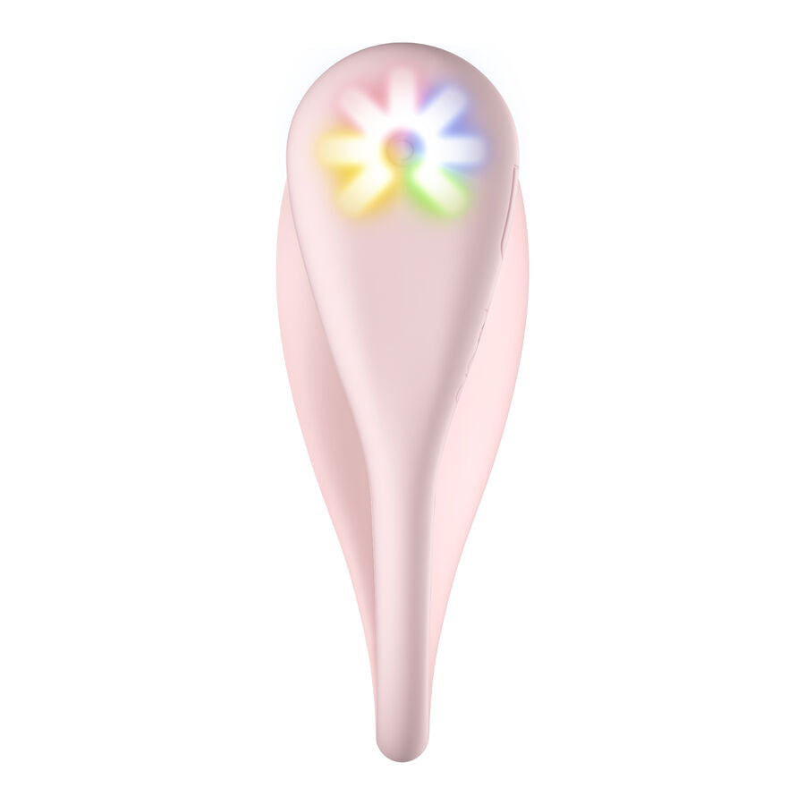 KIIROO - VIBRATEUR SPOT KISS ME EN FORME DE U ROSE