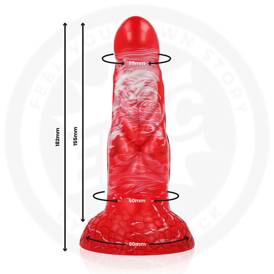 EPIC - DILDO AGNIS CRIMSON FIRE EPIC
