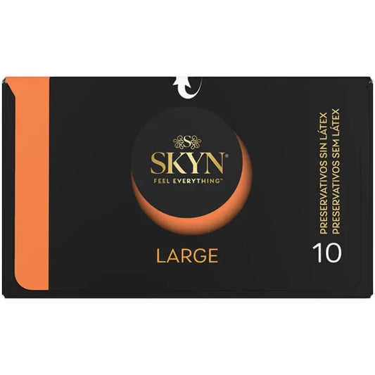 SKYN - GRANDS PRÉSERVATIFS À AJUSTEMENT SUPPLÉMENTAIRE 10 UNITÉS SKYN