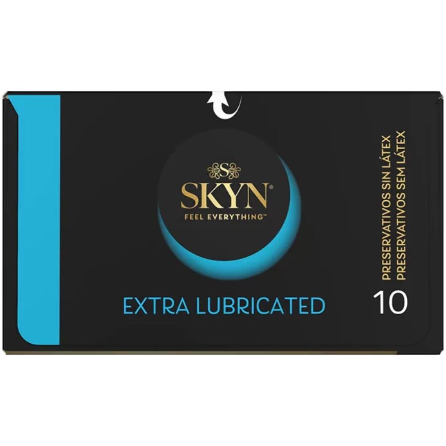 SKYN - PRÉSERVATIF EXTRA LUBRIFIÉ 10 UNITÉS SKYN