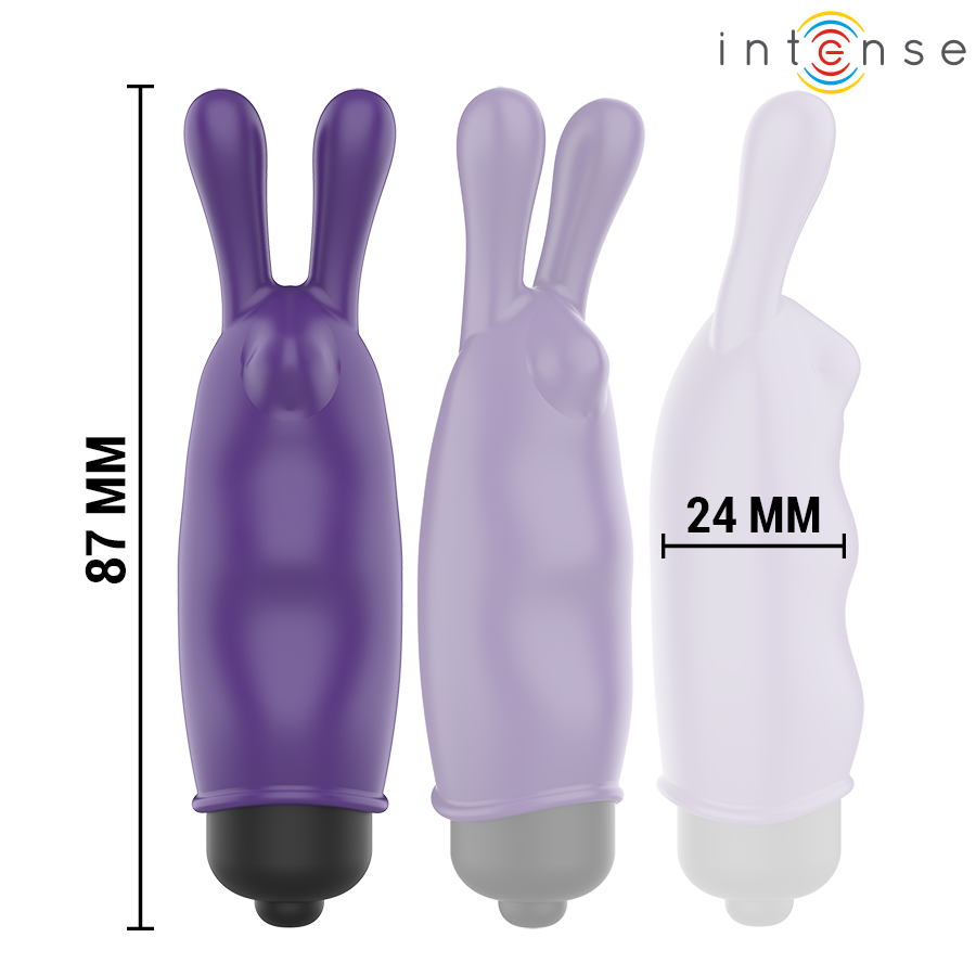 INTENSE - BALLE VIBRANTE VIOLET MYSTIQUE 8,7 X 2,4 CM INTENSE FUN