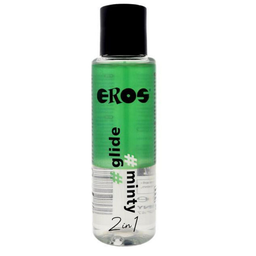 EROS - LUBRIFIANT "2 EN 1" GLIDE MENTHE À BASE DE SILICONE 100 ML EROS CLASSIC LINE