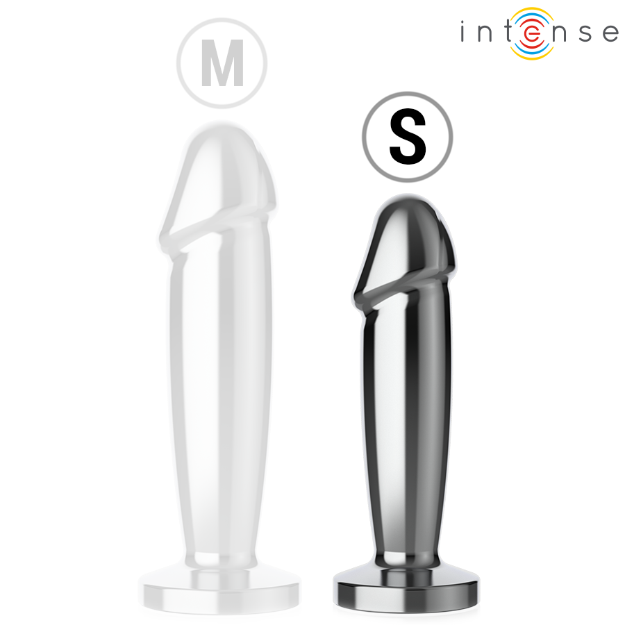 INTENSE - PLUG ANAL 10 VIBRATIONS GODE MÉTALLIQUE AVEC TÉLÉCOMMANDE S INTENSE ANAL TOYS