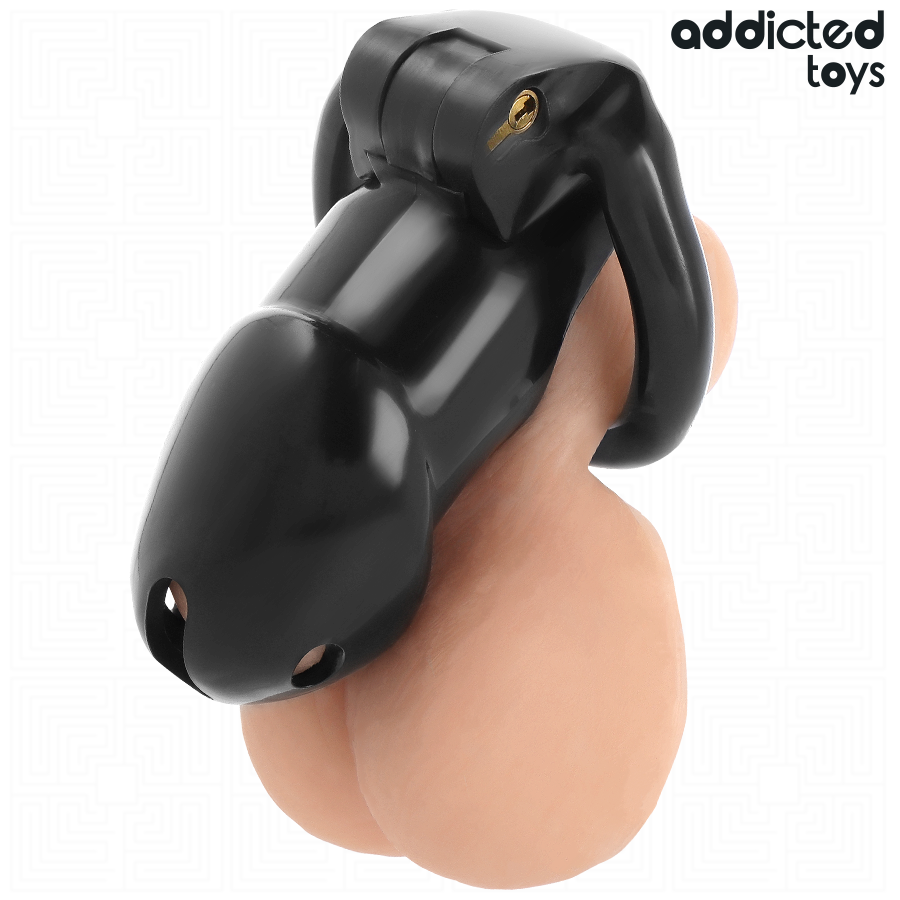 ADDICTED TOYS LOCKED - CAGE À PÉNIS MINDNIGHT CELL TAILLE L ADDICTED TOYS LOCKED