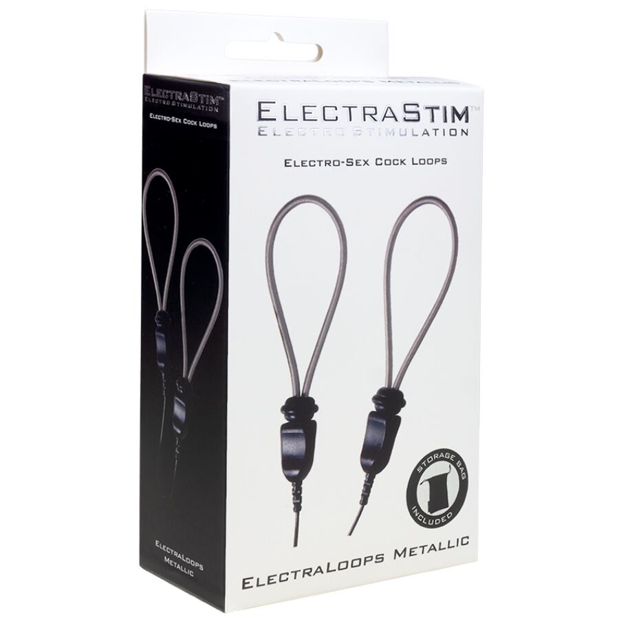 ELECTRASTIM - ELECTRALOOPS E-STIM ANNEAUX PÉNIS MÉTALLIQUES RÉGLABLES ELECTRASTIM