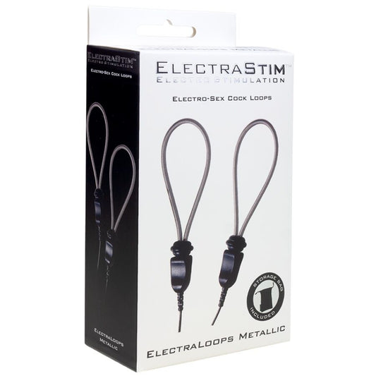 ELECTRASTIM - ELECTRALOOPS E-STIM ANNEAUX PÉNIS MÉTALLIQUES RÉGLABLES ELECTRASTIM
