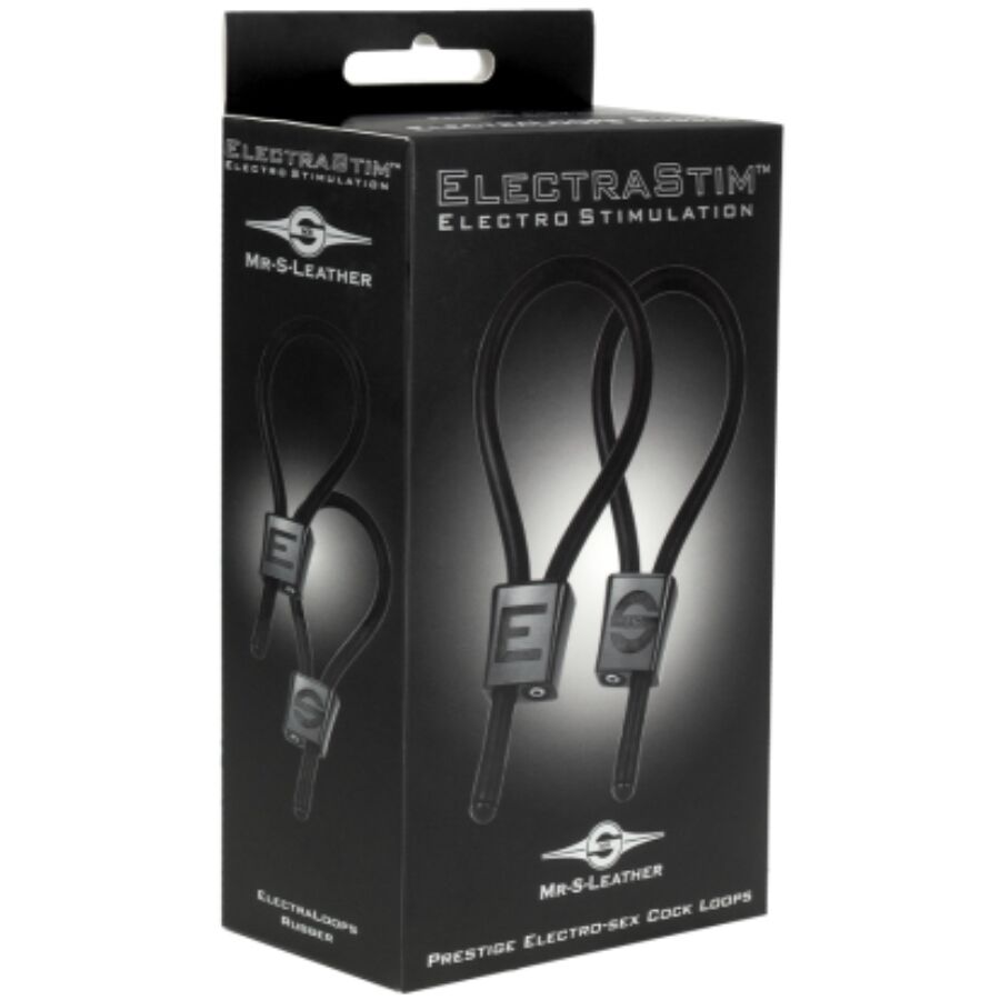 ELECTRASTIM - PRESTIGE ELECTRA LOOPS ANNEAUX PÉNIENS RÉGLABLES NOIRS ELECTRASTIM