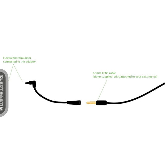 ELECTRASTIM - ADAPTATEUR STANDARD VERS PRISE 3,5 MM ELECTRASTIM