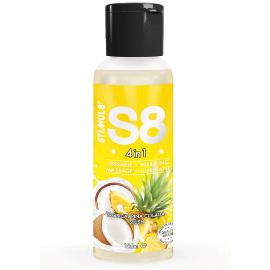 STIMUL8 - LUBRIFIANT DESSERT PINA COLADA 4 EN 1 S8 125 ML STIMUL8