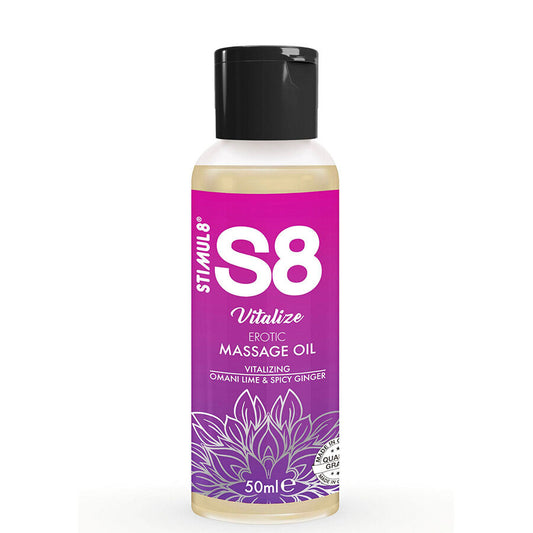 STIMUL8 - S8 HUILE DE MASSAGE COFFRET 3 X 50 ML STIMUL8