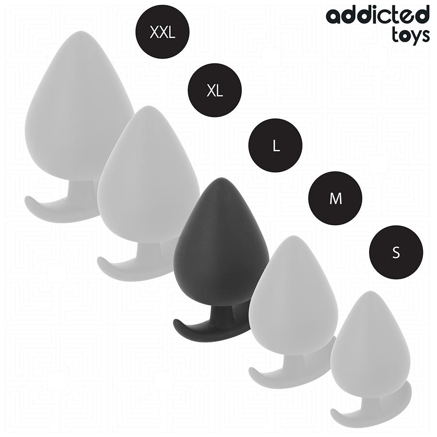 ADDICTED TOYS - PLUG ANAL TAILLE L 8 CM ADDICTED TOYS