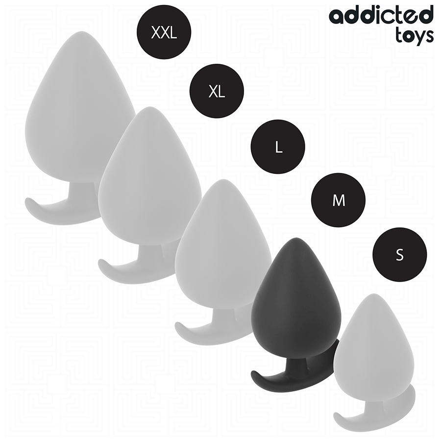 ADDICTED TOYS - PLUG ANAL TAILLE M 6,6 CM ADDICTED TOYS