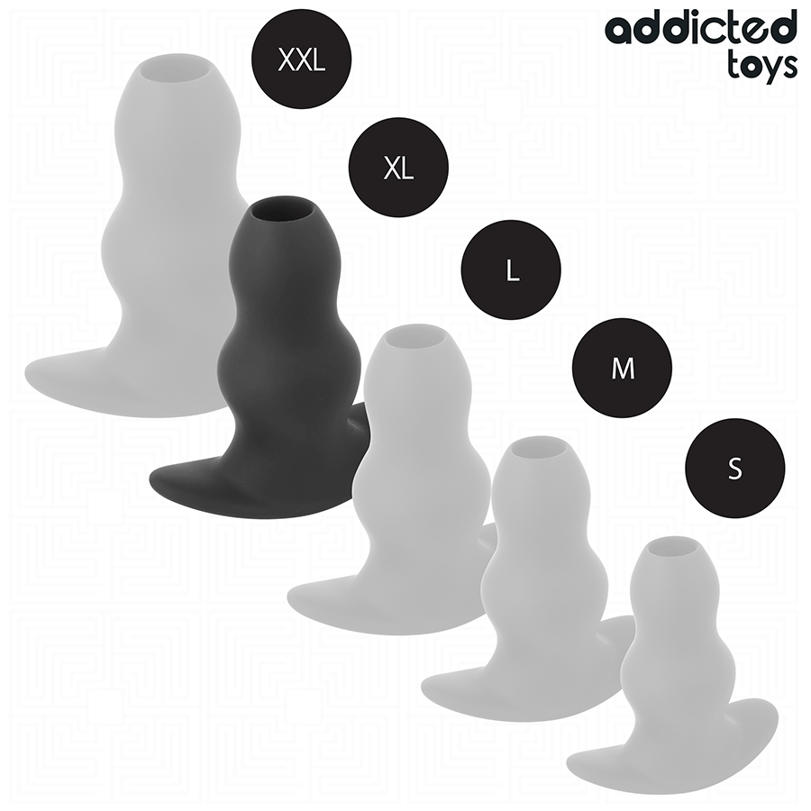 ADDICTED TOYS - PLUG ANAL CREUX TAILLE XL 13,9 CM ADDICTED TOYS
