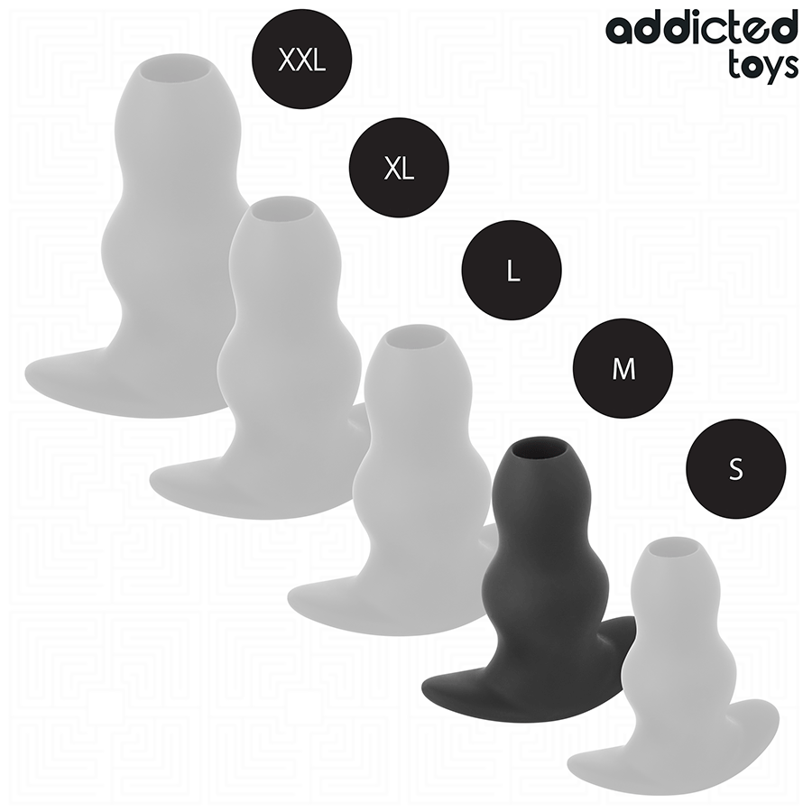 ADDICTED TOYS - PLUG ANAL CREUX TAILLE M 9,6 CM ADDICTED TOYS