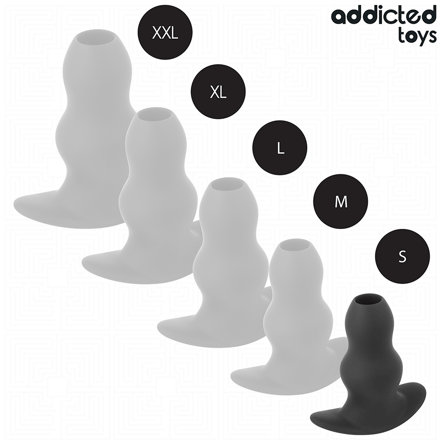 ADDICTED TOYS - PLUG ANAL CREUX TAILLE S 7,3 CM ADDICTED TOYS