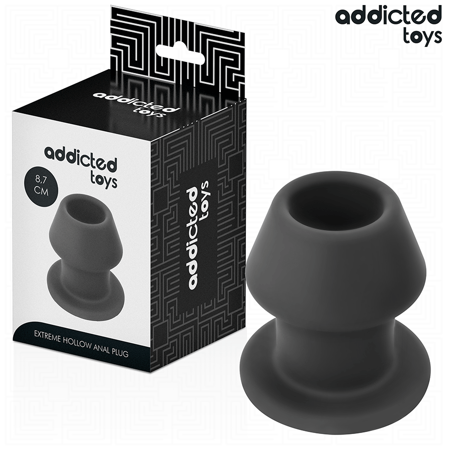 ADDICTED TOYS - PLUG ANAL CREUX EXTRÊME TAILLE M 8,7 CM ADDICTED TOYS