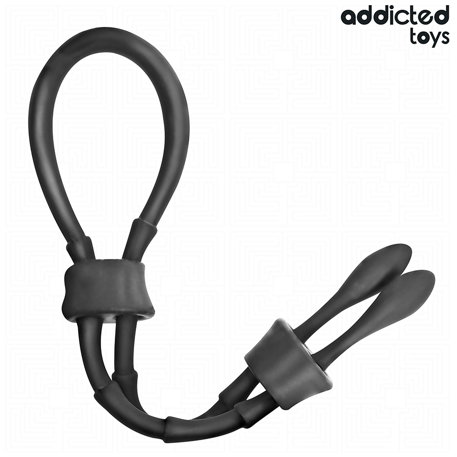ADDICTED TOYS - CORDE EN SILICONE RÉGLABLE POUR LE PÉNIS ADDICTED TOYS