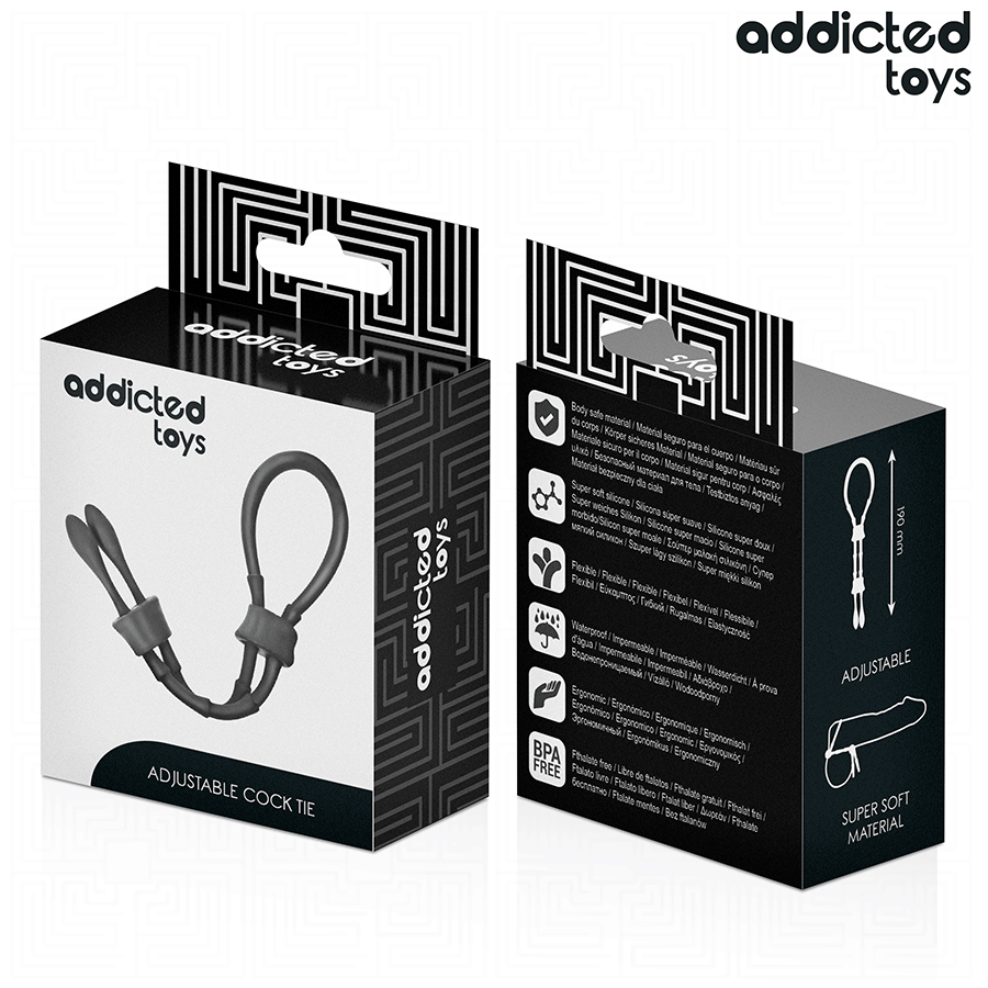 ADDICTED TOYS - CORDE EN SILICONE RÉGLABLE POUR LE PÉNIS ADDICTED TOYS