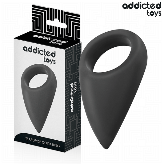 ADDICTED TOYS - ANNEAU PÉNIS EN FORME DE LARME ADDICTED TOYS