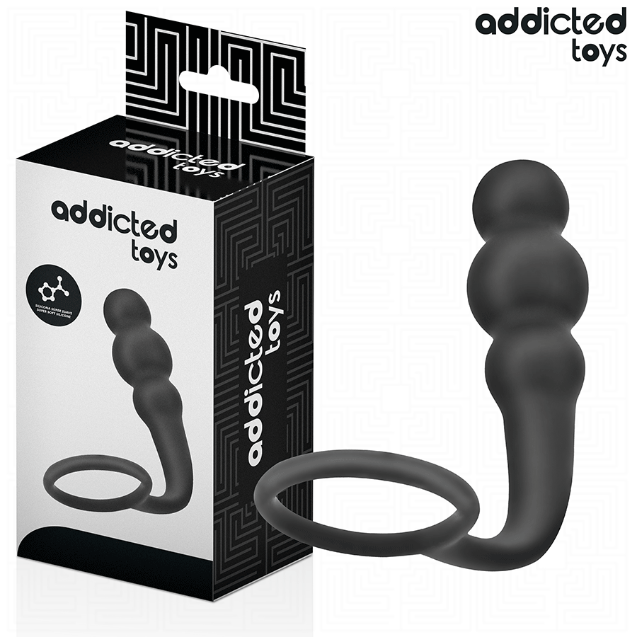 ADDICTED TOYS - PLUG ANAL AVEC ANNEAU MODÈLE 1 ADDICTED TOYS