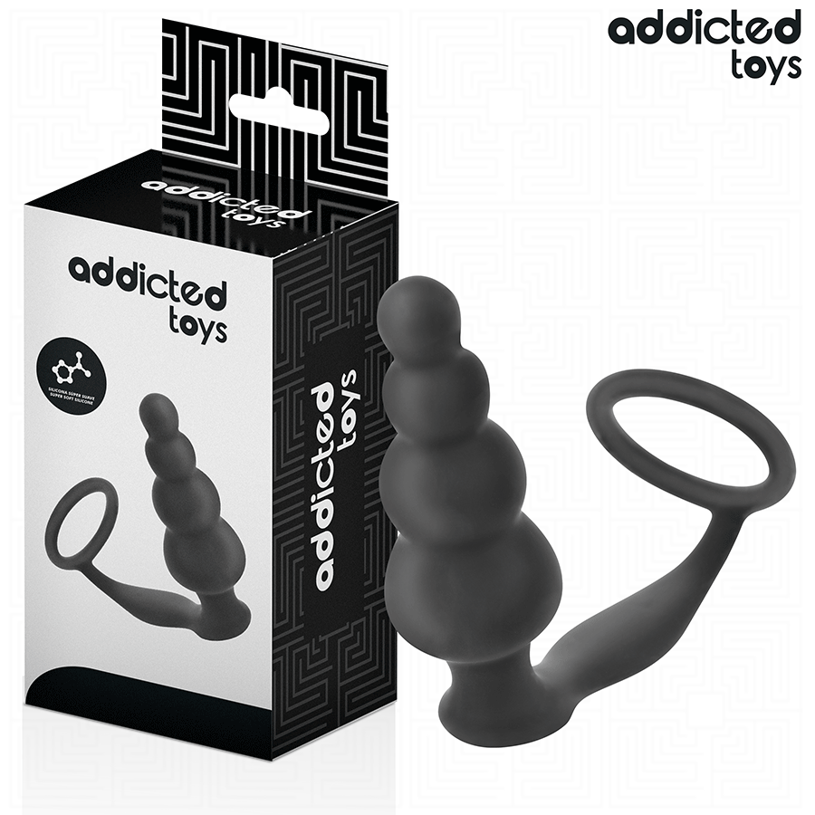 ADDICTED TOYS - PLUG ANAL AVEC ANNEAU MODÈLE 5 ADDICTED TOYS