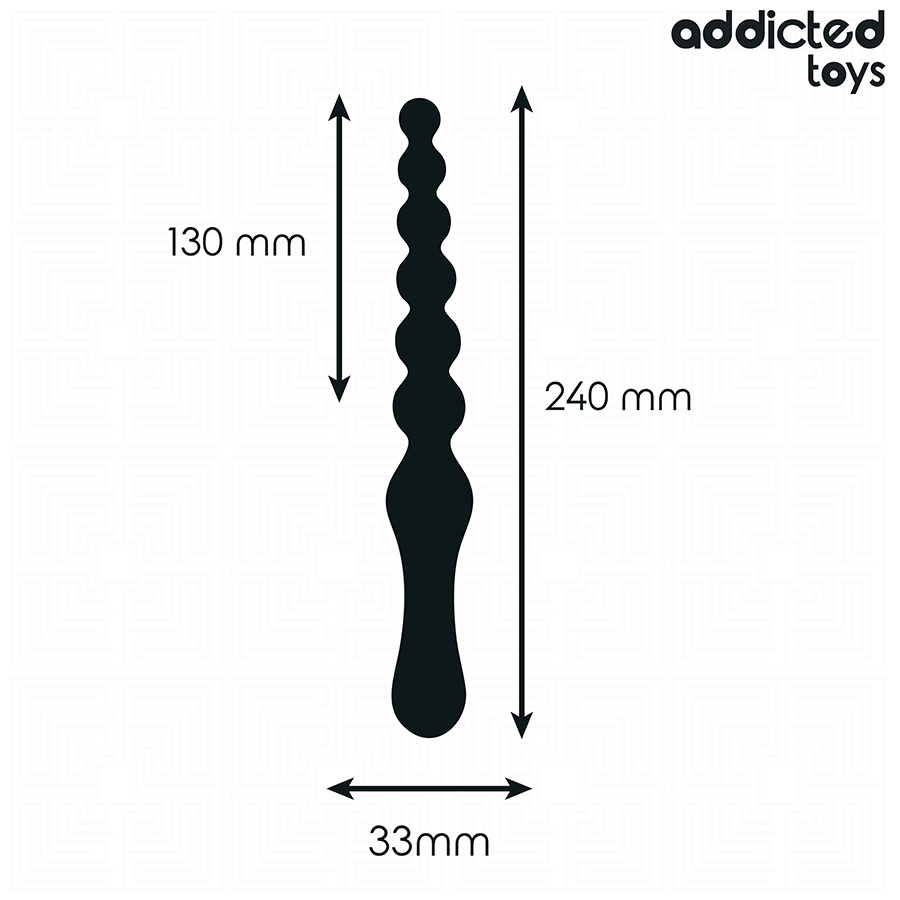 ADDICTED TOYS - MASSEUR ANAL 24 CM ADDICTED TOYS