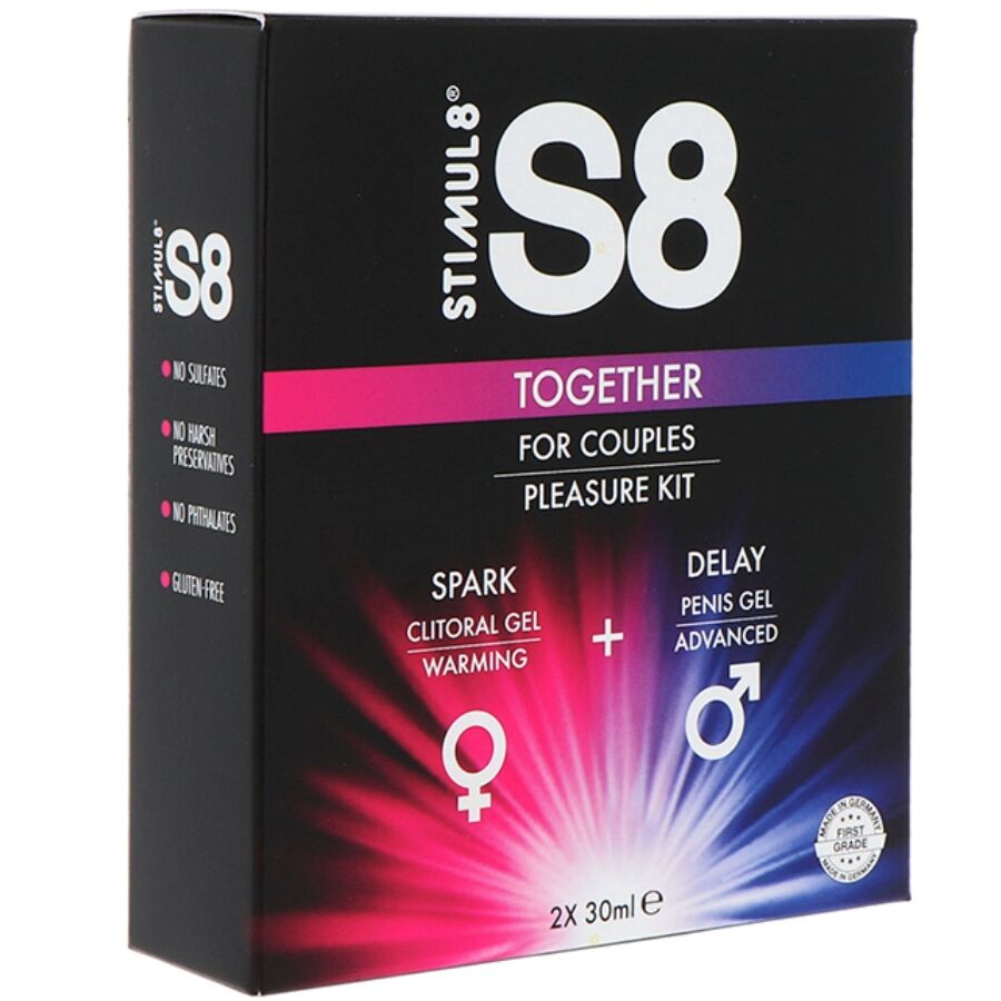STIMUL8 - S8 TOGETHER COUPLE KIT 2 X 30 ML STIMUL8